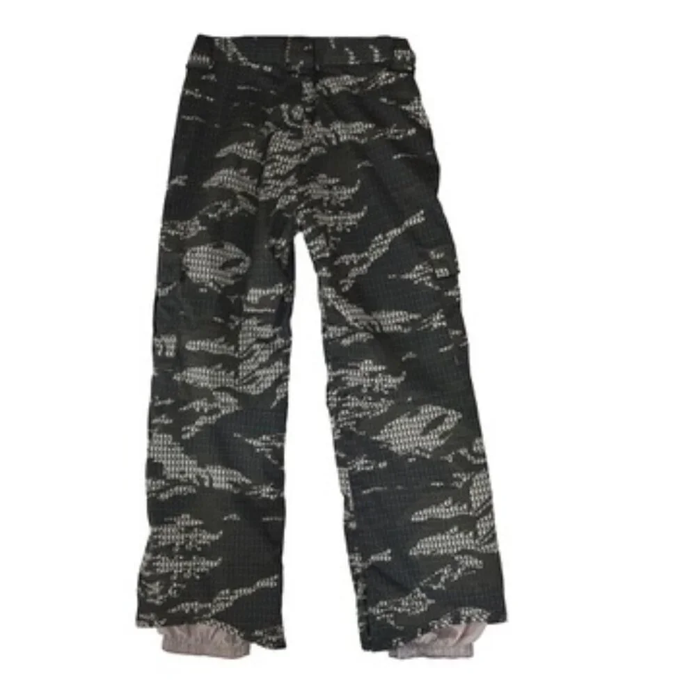 DC Camo Snow Pants YXL Exotex 5000 Gorpcore Ride Euros Streetwear Print